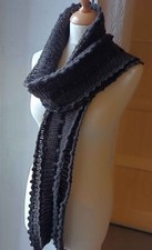 écharpe gérard darel 🏮 marron 🏮 4 pans