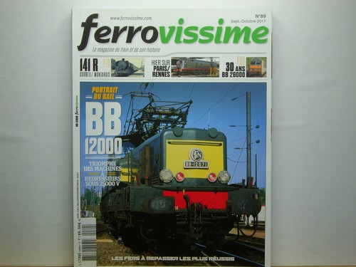 Revue ferrovissime 089 bb - revue,