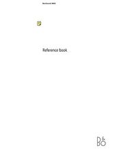 Référence Livre pour Bang Olufsen Beosound 9000