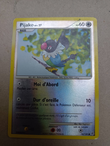 Carte pokemon pijako - carte,