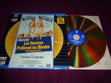 LASER DISC LES HOMMES PREFERENT LES BLONDES MARILYN MONROE/ CBS FOX VIDEO EDV 18