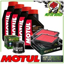 Set Entretien Huile MOTUL 7100 10W40 + Filtres Honda Crf 1000 Africa Twin Sp DCT