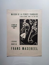 Frans Masereel Affiche