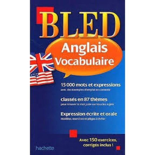 Livre bled anglais vocabulaire - bled,