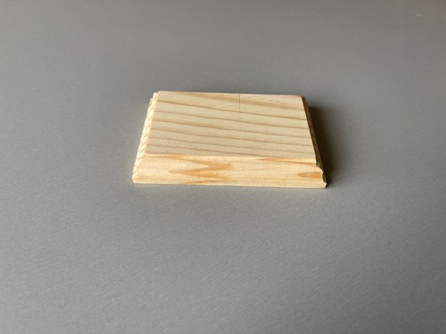 Socle bois brut pour - bois,