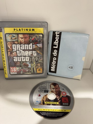 Jeu ps3 gta grand theft - gta, iv