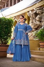 Salwar Kameez Pakistanais Indien Mariage Fête Usure Robe Bollywood Costume