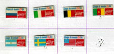 7 pin's Coca Cola football