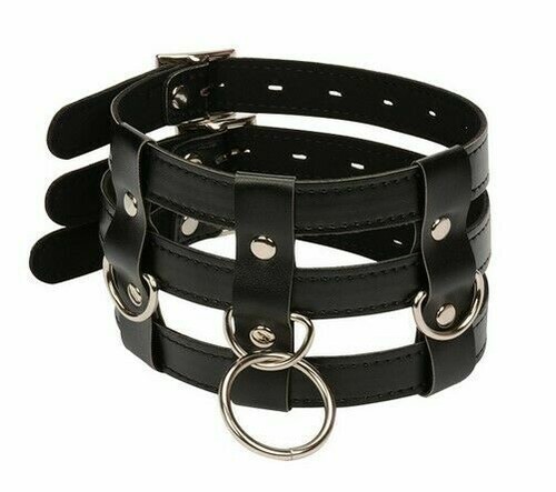 Collier soumise cuir - collier, "cuir"
