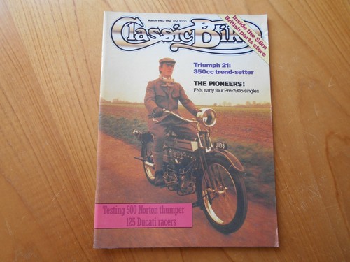 Classic bike magazine march - magazine,