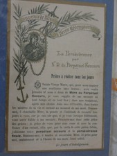 image pieuse 3 volets souvenir