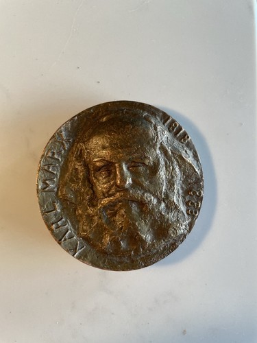 Médaille karl marx bronze - karl,