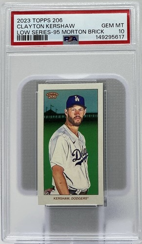 Clayton kershaw psa 2023 - 10-,