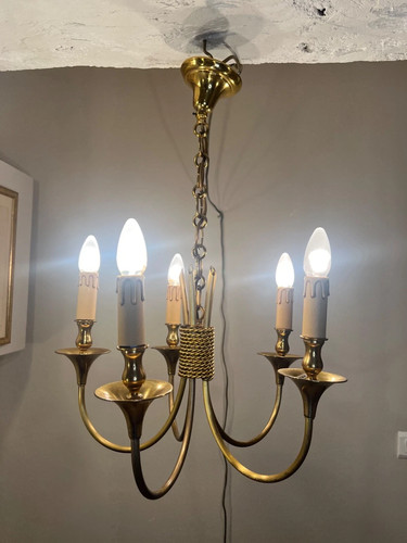 Lustre lucien gau xxe - lustre, en