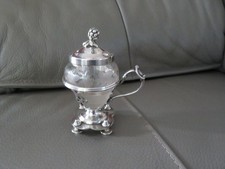 ancien moutardier en métal