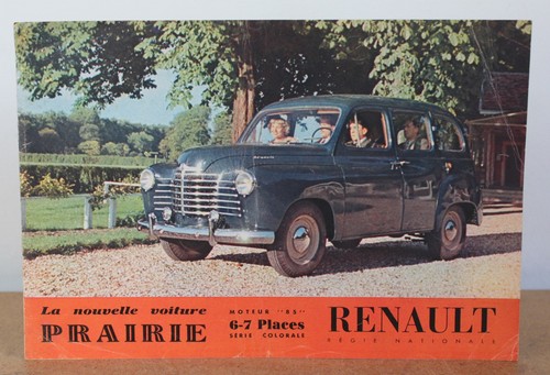 Brochure voiture renault - brochure,