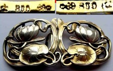 Boucle De Ceinture Art Nouveau