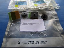 2 Agrafes de fixation d'insonorisation de tablier pour: Peugeot: 405 I et II