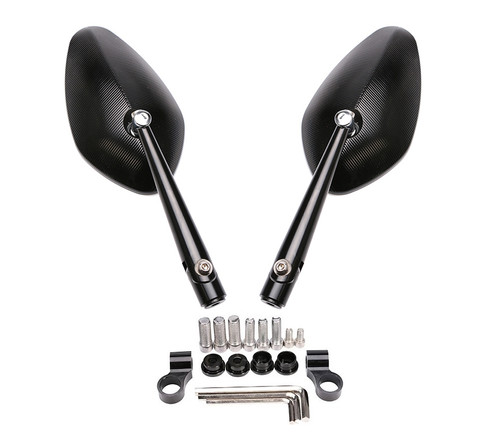 Rétroviseur moto cnc alu - rétroviseur,