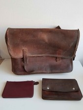 Lot de 3 sacoches de facteur anciennes