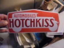 Plaque Actuelle Fer Tôle Peinte des Automobiles Hotchkiss Déco Garage 