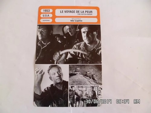 Carte fiche cinema 1953 - fiche,