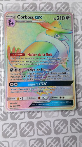 Carte pokemon corboss - corboss, gx