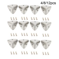 4/8/12PCS Coin à Bagages Haute Qualité Coin Protéger Boîte en Bois Coin Prot