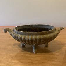 Jardinière A Godrons En Fonte Vintage Rétro Ref L