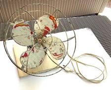 ANCIEN VENTILATEUR INDUSTRIEL 1930-50 220 V VDEV0530 FONCTIONNE OLD FAN