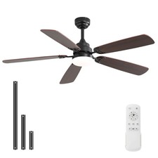 Plafond noir en nickel 132cm