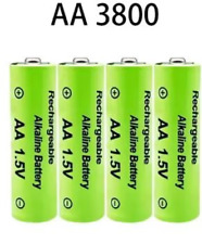 ☆ LOT 4 PILES  rechargeables BATTERIES ACCU LR06 AA 3800 mAh Neuves ☆