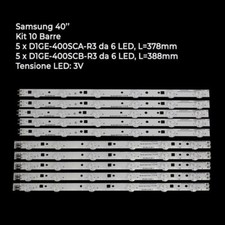 KIT 10 BARRES LED BARRE TV