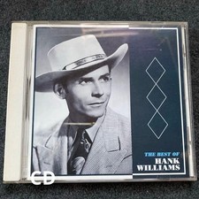Japon Edit Hank Williams Best of CD avec paroles et pochette Obi 20 titres