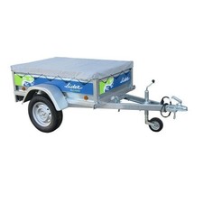 Bâche plate remorque 170x124 cm avec sandow – PVC 450g/m² – Neuve