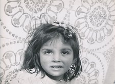 Alger 1950 portrait fillette - alger,