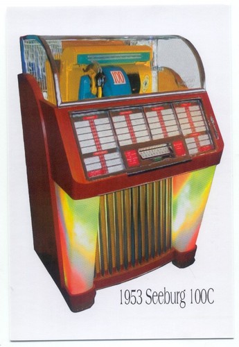 1953 seeburg 100c jukebox - seeburg,