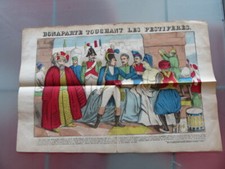 GRANDE IMAGE EPINAL 1880 NAPOLEON TOUCHANT LES PESTIFERES MARS 1799 JAFFA 