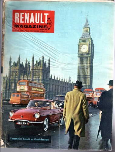 Renault magazine 1960 - renault,
