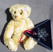 SWAROVSKI DANIEL ours peluche cristal noel 2004 TEDDY BEAR edition limitee NEUF