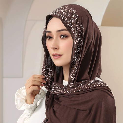 Rhinestone women stoles muslim - women,