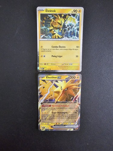 Carte pokémon électhor - Électhor, +