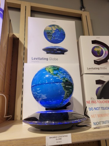Globe led magnetique - globe,