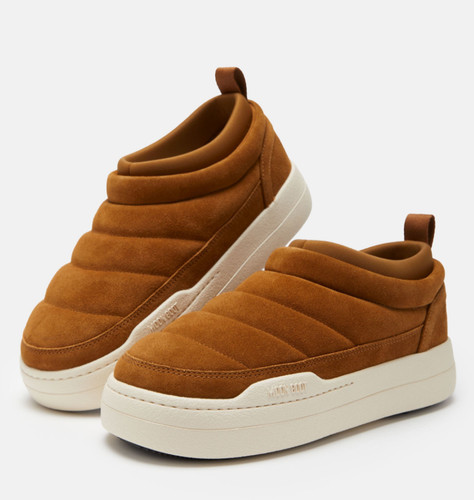 Moon boot park quilted - quilted, suede