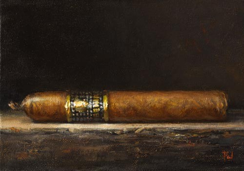 Still life cigar - still,