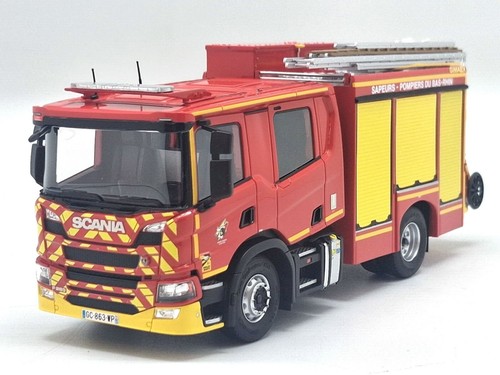 Camion pompier scania - camion,
