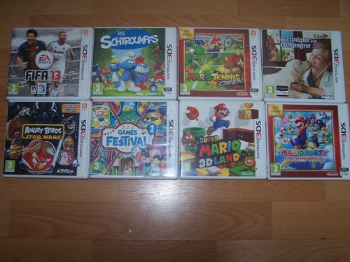 Lot jeux 2ds 3ds - ,