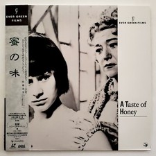 A Taste Of Honey Japanese Imported Laserdisc w/OBI Ever Green Films Rare Japan