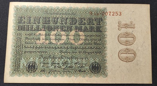 Allemagne billet 100 - allemagne,