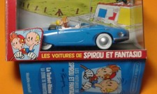 VOITURE SPIROU LA TURBOT  RHINO 1/43  ATLAS 2006 EXEMPLAIRE TEST  TRES RARE